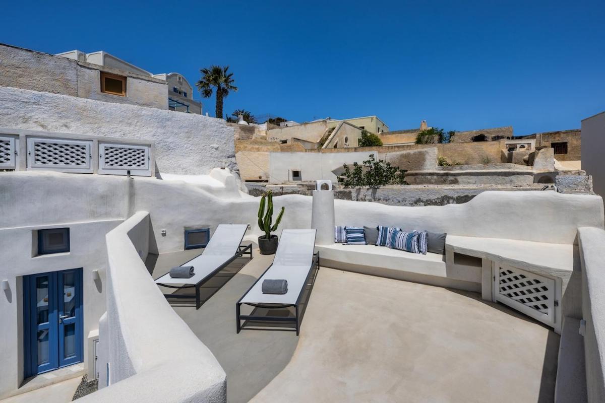 Villa Gilbert'S Cave With Cave Jacuzzi Megalochori  Exterior foto